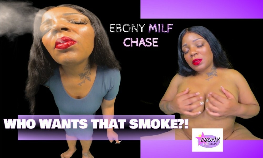 Smoking Hot Ebony Stepmom Chase - MILF Smoking Fantasy [Passthrough]