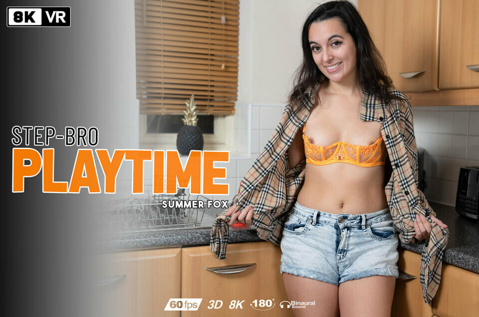 Step-Bro Playtime: Summer Fox's Sizzling Solo Session