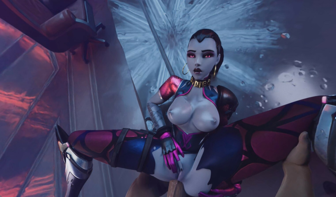 Widowmaker Overwatch XXX Parody Thrill - Image 3