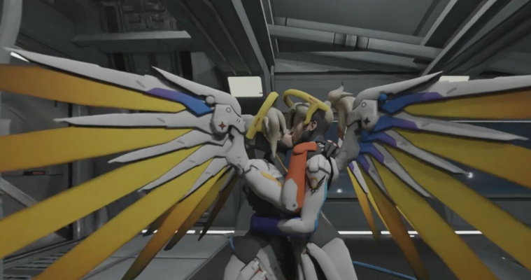 Mercy Overwatch XXX Parody in Stunning 4K VR - Image 1
