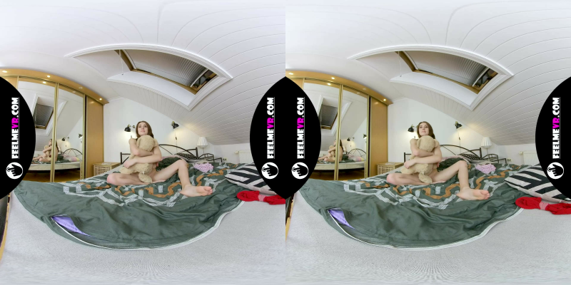 Nude Photoset Virtual Reality Backstage With Pretty Big Tits Girl Lina - Image 2