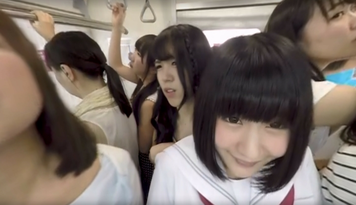 Steamy Train Encounter in Crowded Car POV VR - Image 4