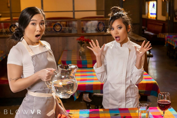 Sloppy Blowjob With Vina Sky, And Kimmy Kimm - Image 2