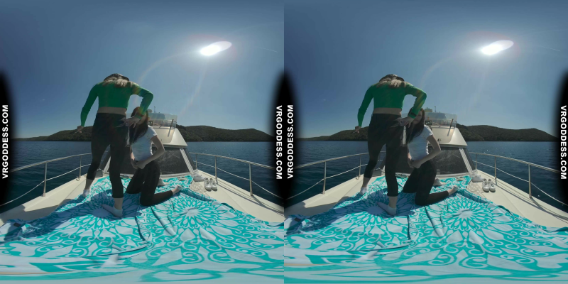 Josie and Matty Nude Yacht Sunbathing Thrill - Image 2