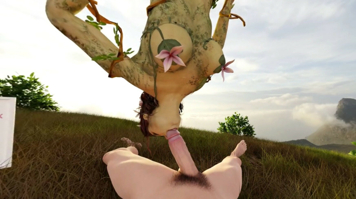 Arkham Knight - Poison Ivy Spinning Blowjob while Hanging from a Tree (A XXX Parody) - Image 2