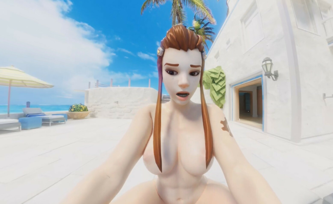 Brigitte Riding Wild in 4K Parody Action - Image 4