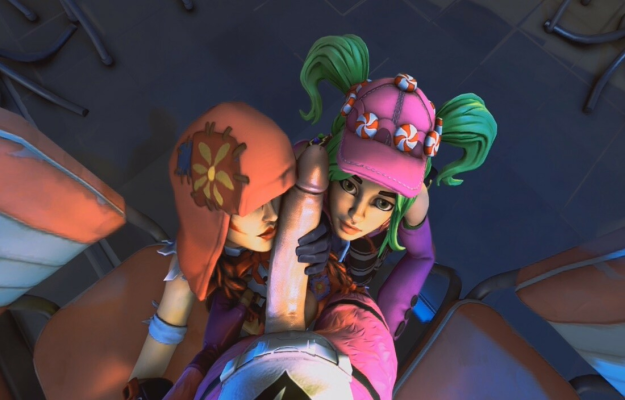 Fortnite XXX Parody: Candy & Scarlet Heat Up - Image 2