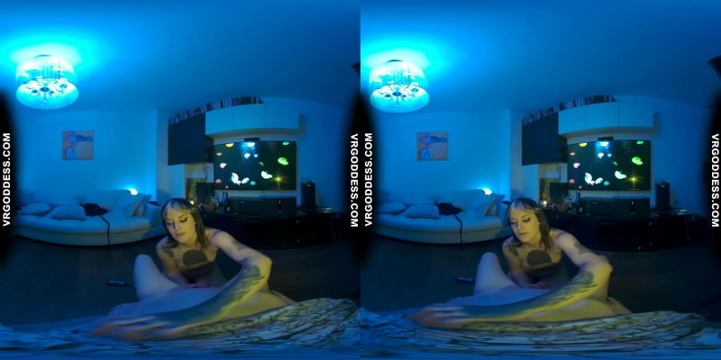 Brille Giving Sexy Striptease Lapdance With Pussy Licking Dildo For Ingrida Pov - Image 4