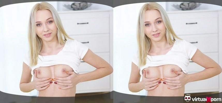 Anna K Solo Masturbation - Sexy Teen in 4K VR - Image 2