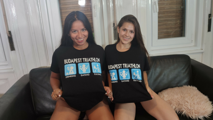 Serina Gomez & Amy Amor – Part 2 – Voyeur View of Freestyle Fucking Foursome - Image 9