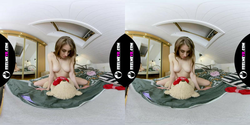 Nude Photoset Virtual Reality Backstage With Pretty Big Tits Girl Lina - Image 10