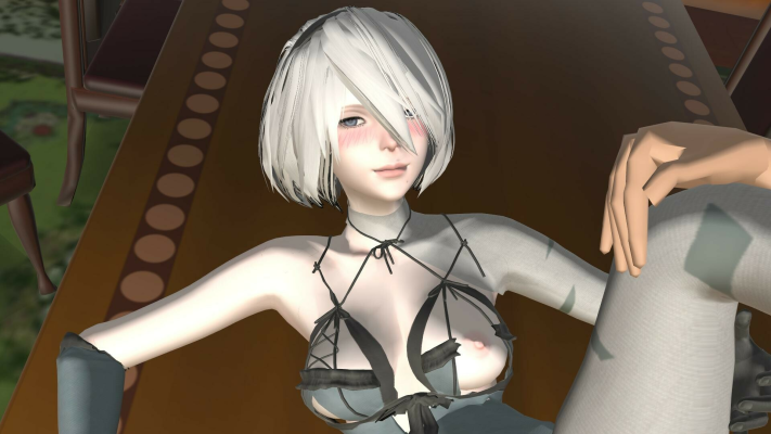 2B Nier Automata XXX Parody - Table Passion - Image 4