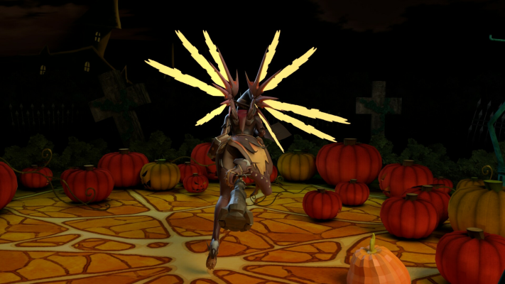 Witch Mercy Broomstick Ride VR Fantasy - Image 2