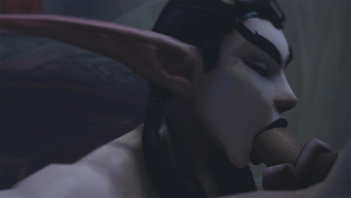 Dark Elf's Seductive Favor in WoW XXX Parody - Image 3