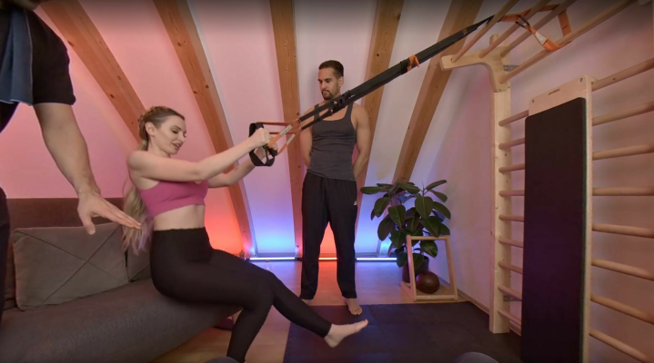 Micky Muffin Stretching in Hot VR Action - Image 1