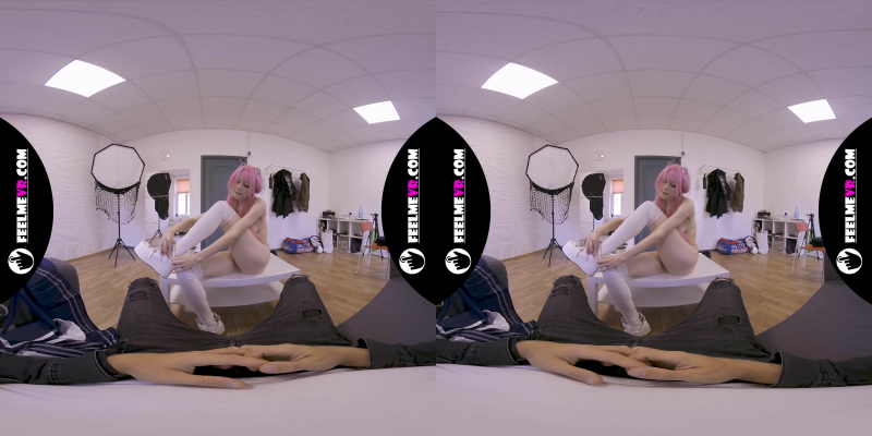 Virtual Reality Nude Lapdance Video With Pink Hair Girl Lilly - Image 7