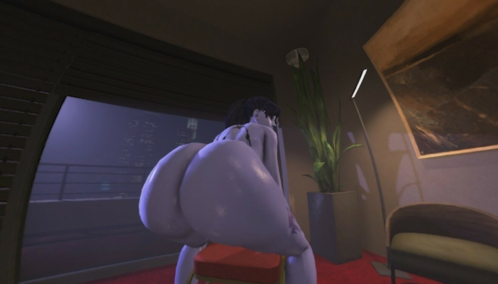 Widowmaker Overwatch Booty Clap XXX Parody - Image 5