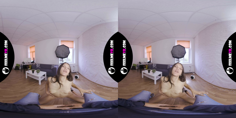 Virtual Reality Nude Striptease With Lady In Red Polina - Image 5