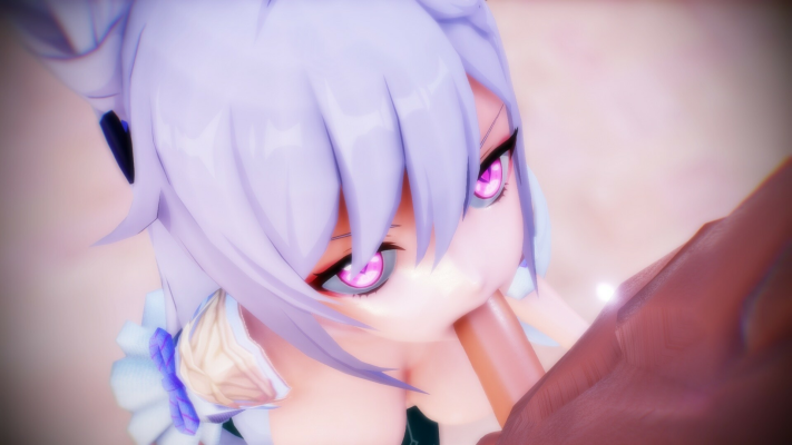 Keqing Blowjob in Genshin Impact XXX Parody - Image 4