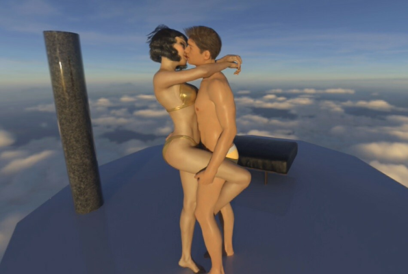 Deep Kiss of Love: Stunning CGI Animation - Image 2