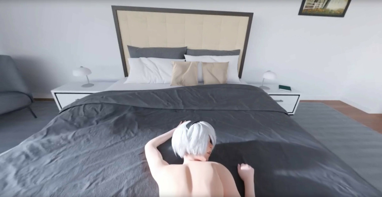 2B Doggystyle Parody in Stunning 4K - Image 1