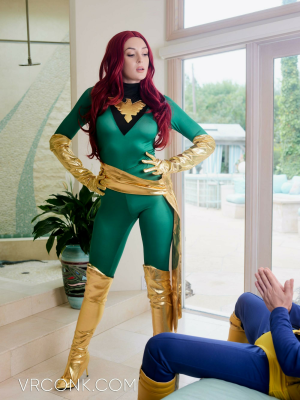 Charlotte Sins in X-Men Jean Grey VR Parody - Image 2