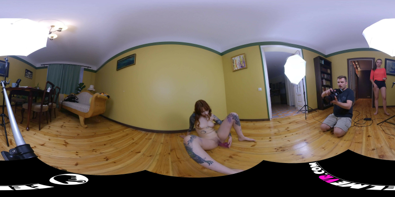 Cherr Virtual Reality VR360 Nude Photo Session Backstage - Image 9