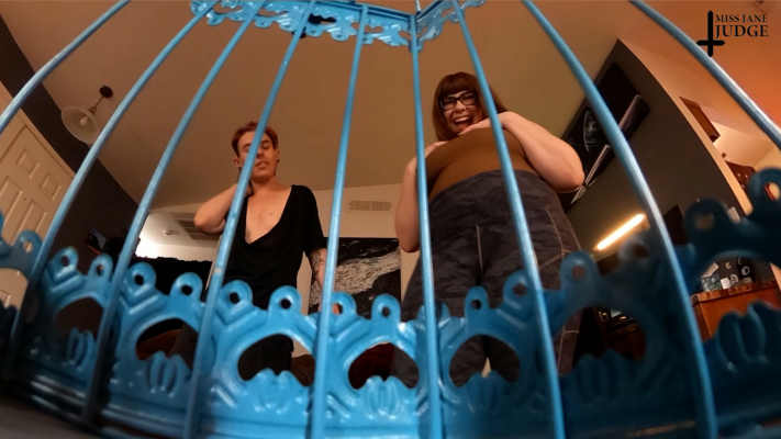 Jane Judge Devours Tiny Prey in 360 VR - Image 1