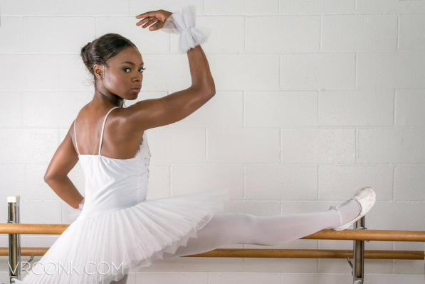 Ana Foxxx in Sensual Ballerina VR Fantasy - Image 1